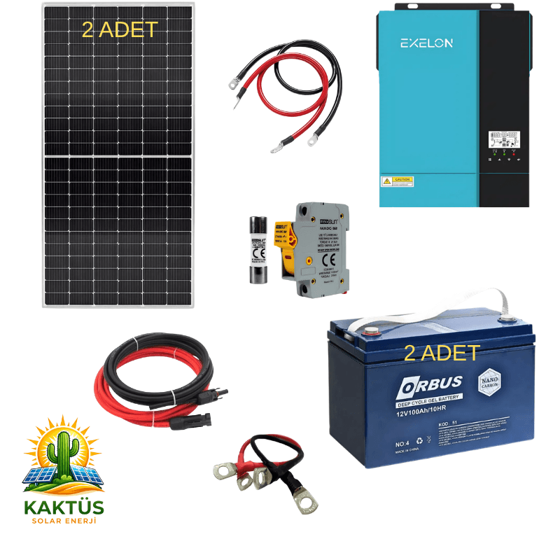 3KW Büyükboy Buzdolabı Paketi