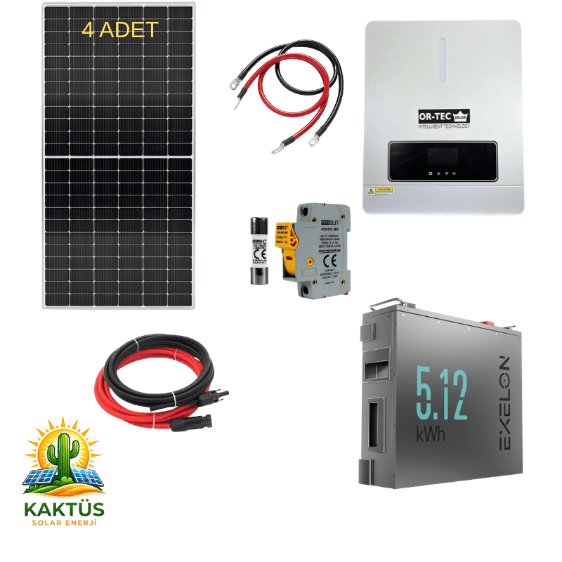6.2 KW Lityum Ekonomik Sistem