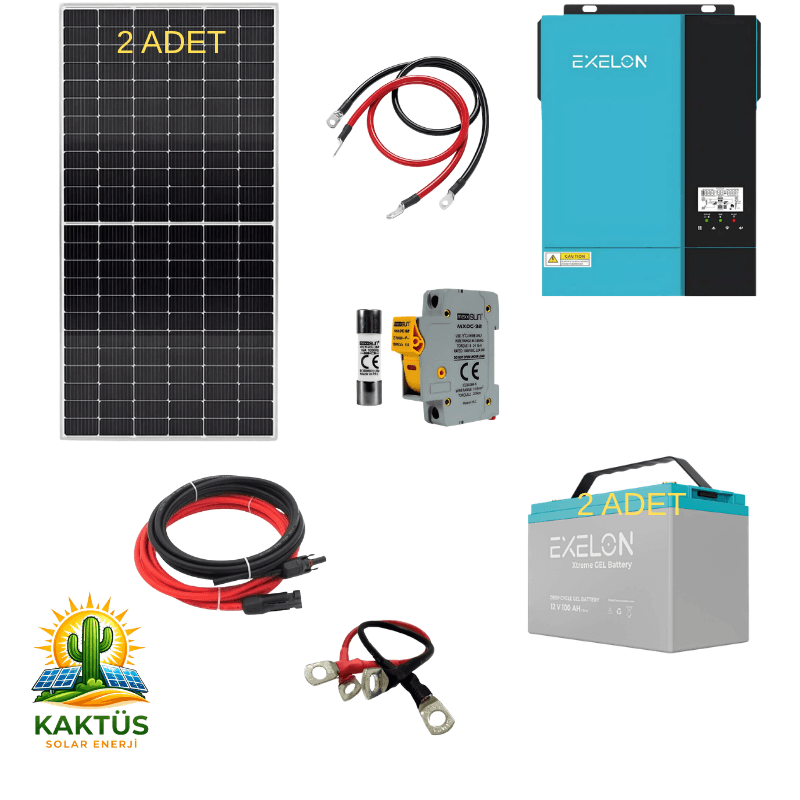 3KW Büyükboy Buzdolabı Paketi