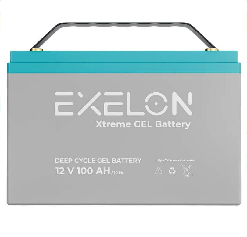 Exelon 12 Volt 100 Amper Jel Akü Derin Döngü